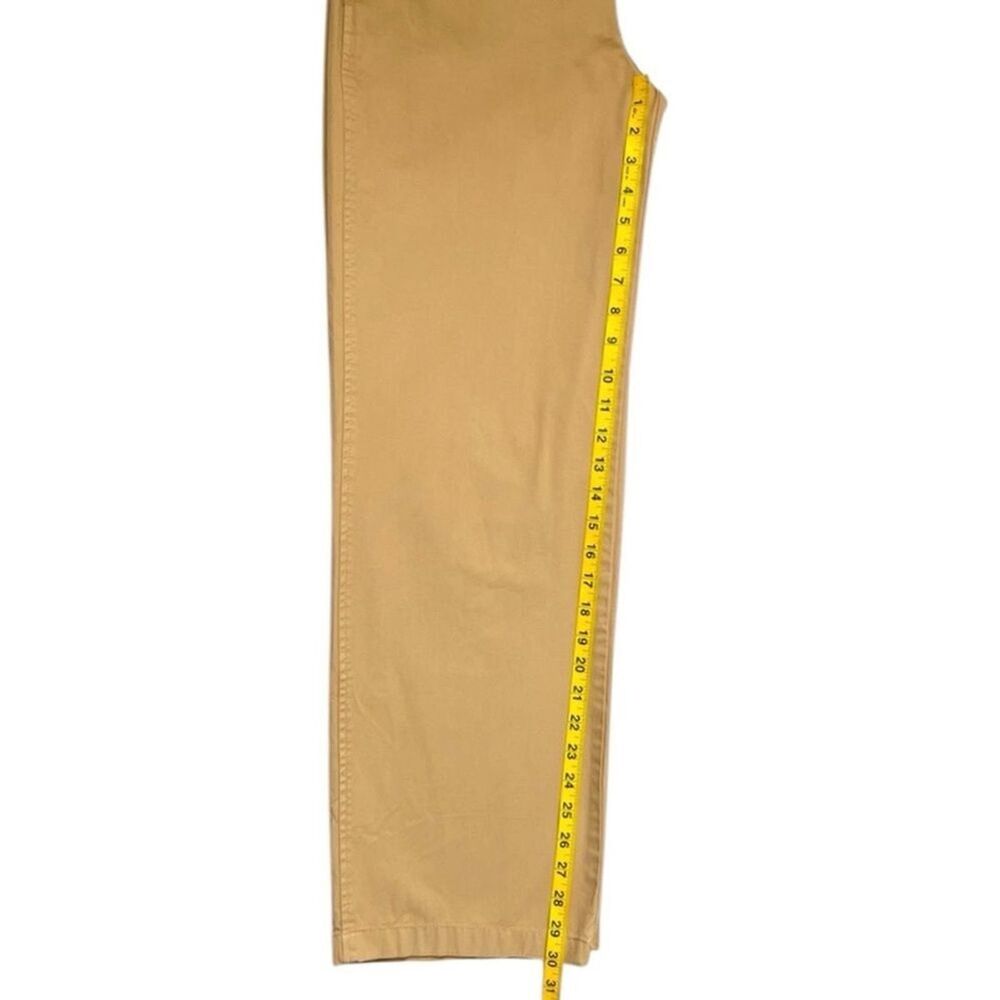 J.Crew Straight Leg Chino Pants Tan Neutral Minimalist Cotton Womens Sz 27 - Picture 11 of 12